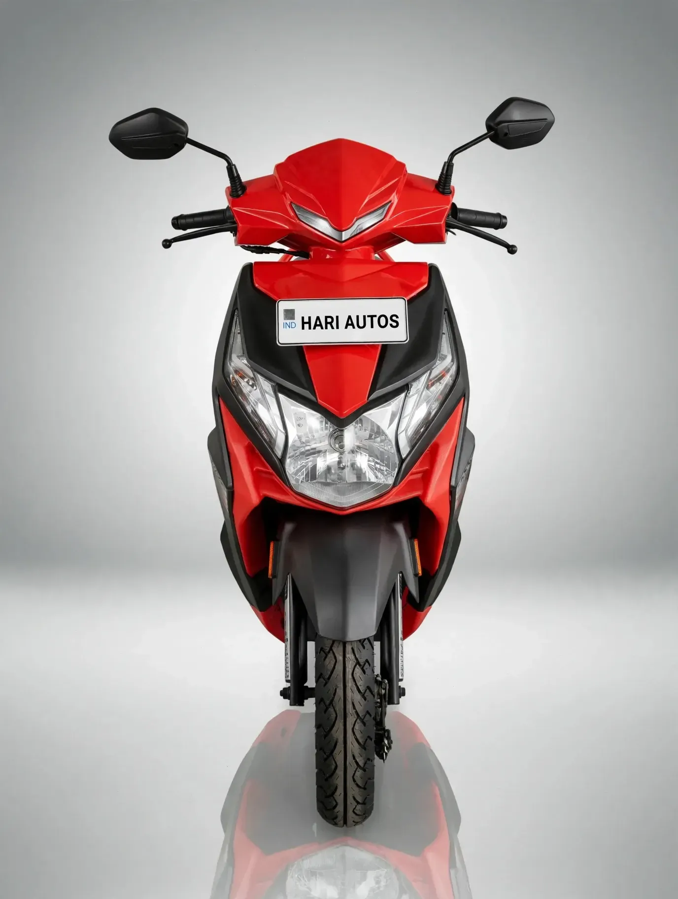Honda Dio, showroom photo