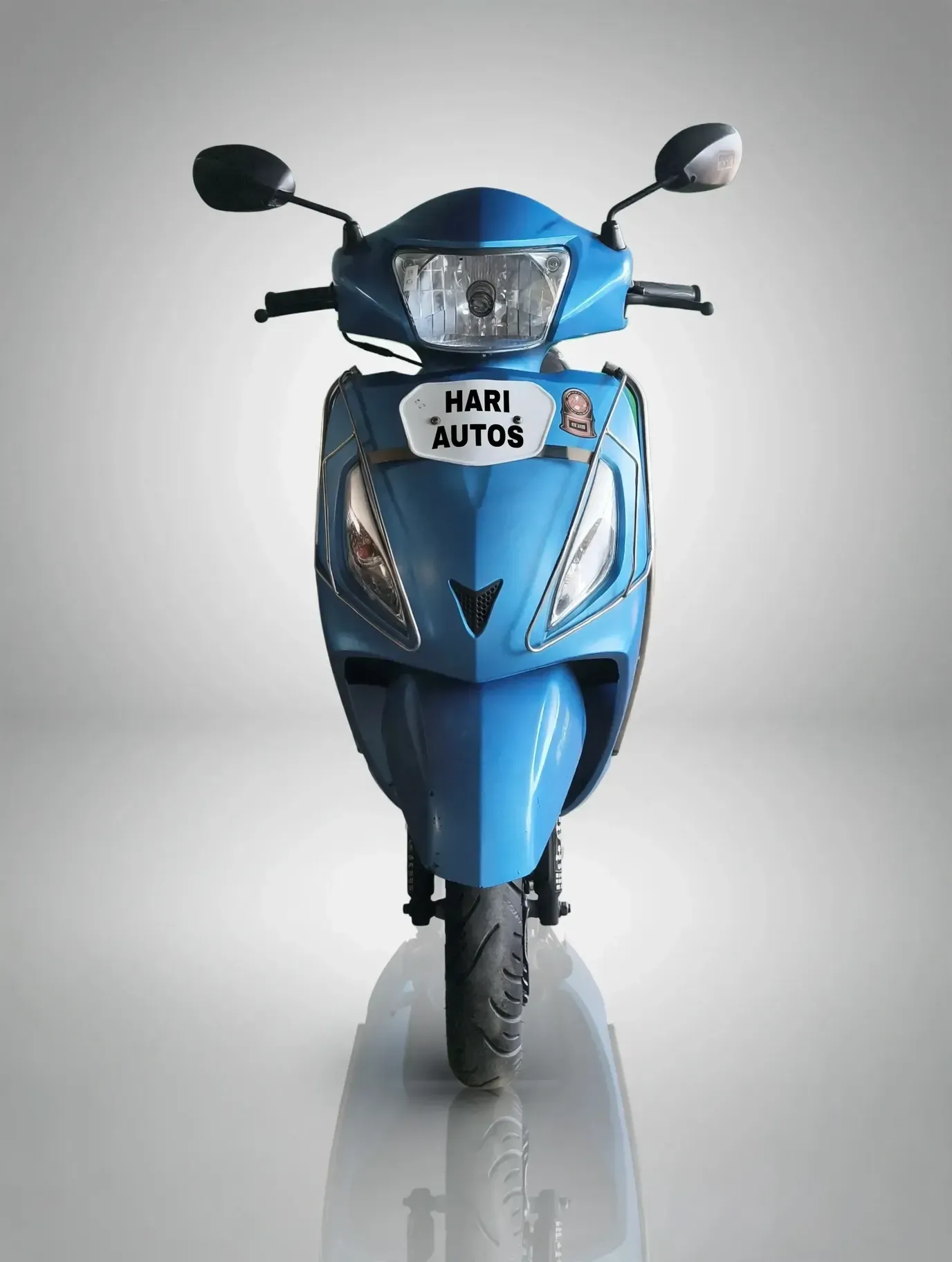 TVS Jupiter, showroom photo