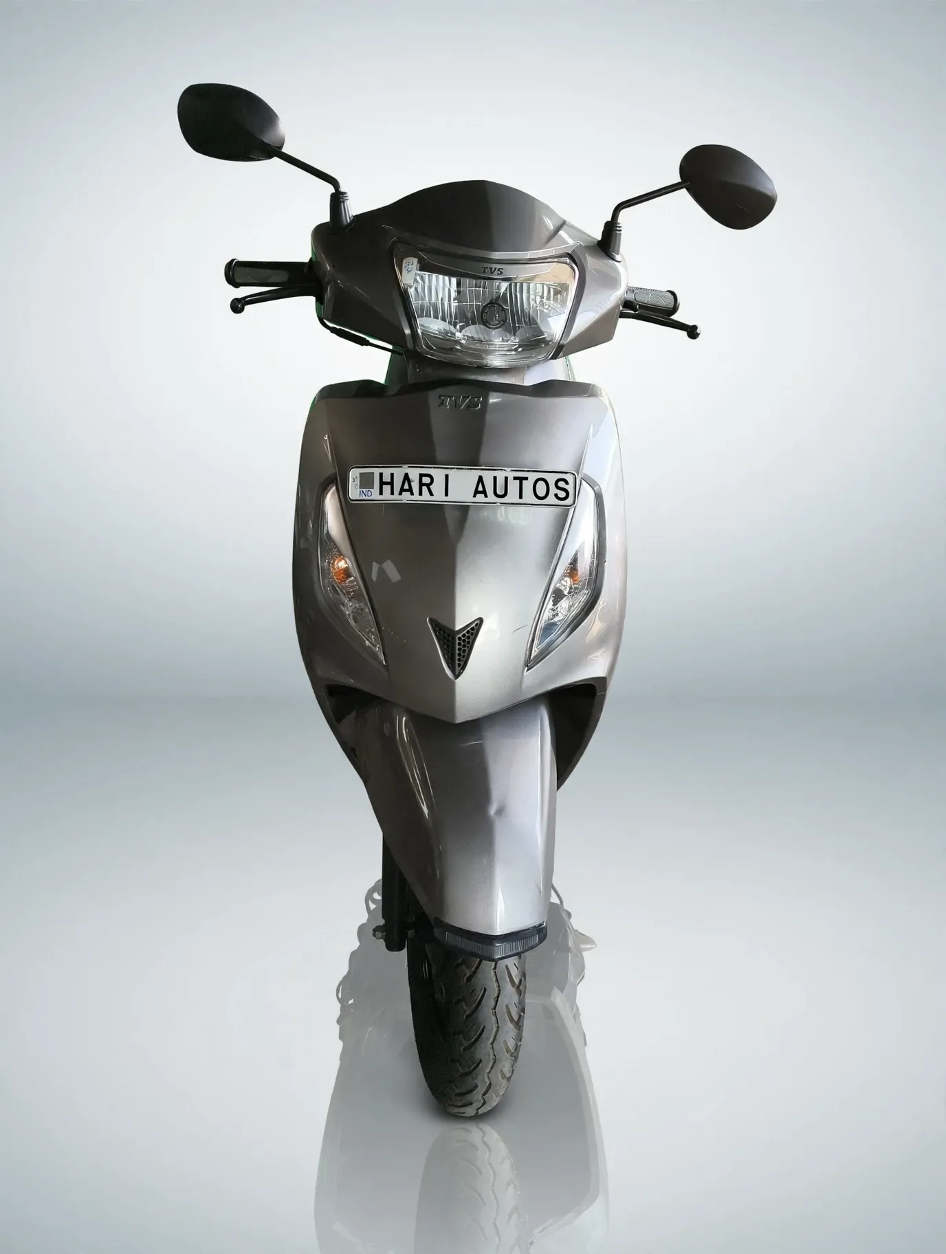 TVS Jupiter, showroom photo