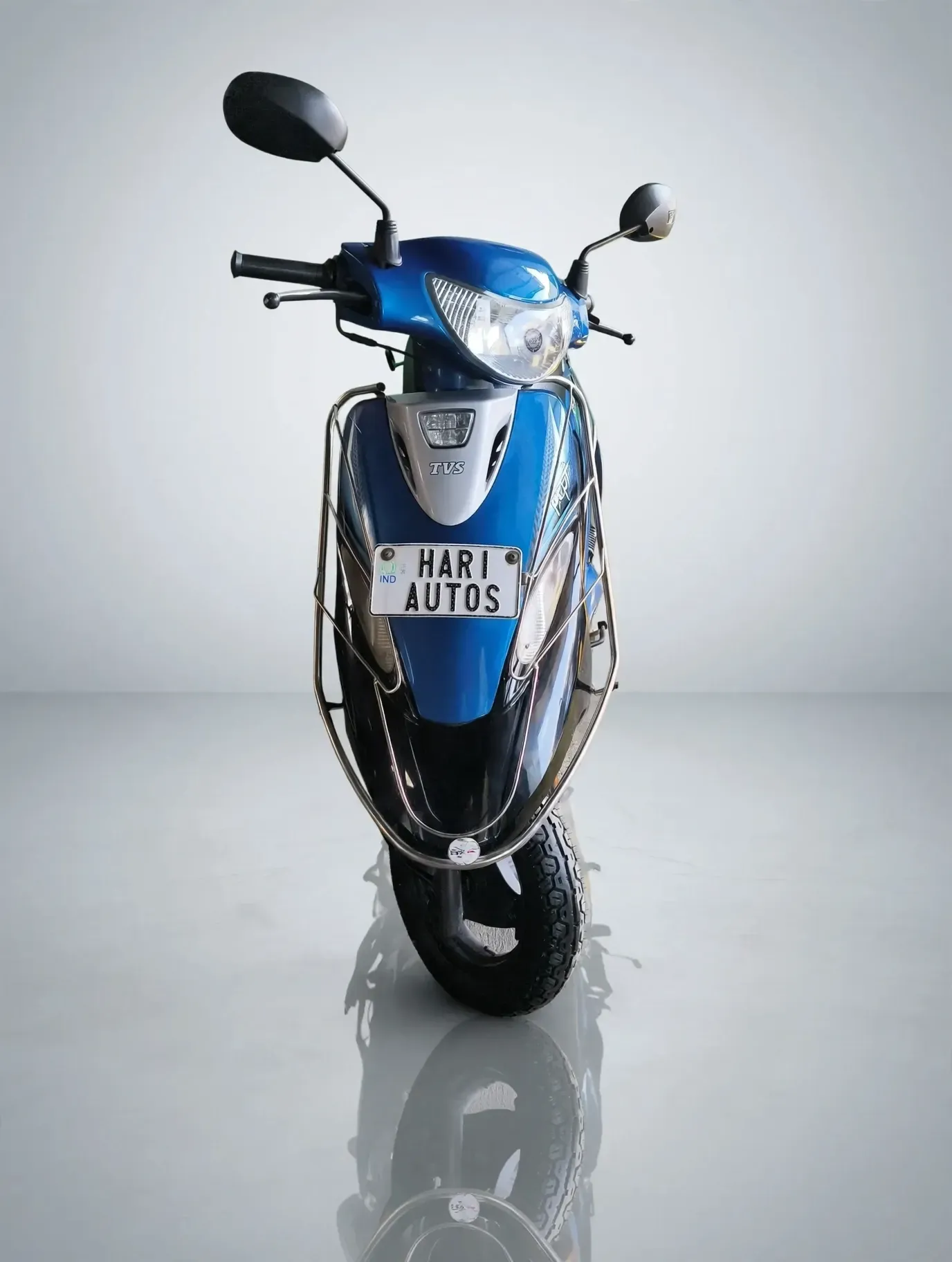 TVS Pep Plus (2021), showroom photo
